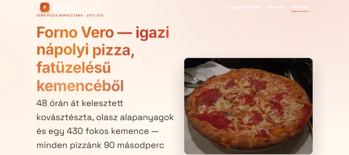 Forno Vero - legenerált oldal